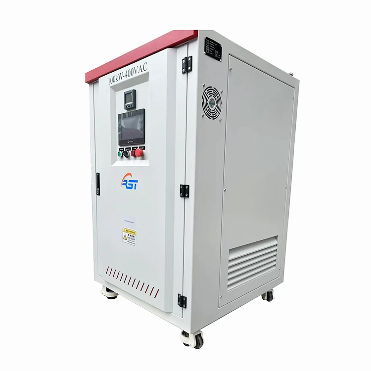 Por que um banco de carga CA de 100 kW é essencial para validação confiável de sistemas de energia?