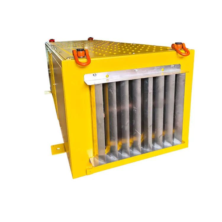 Resistor de frenagem para caminhão de mineração